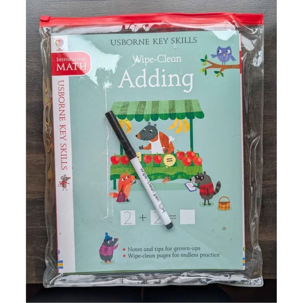 Usborne Key Skills Introduction Wipe-Clean Pack